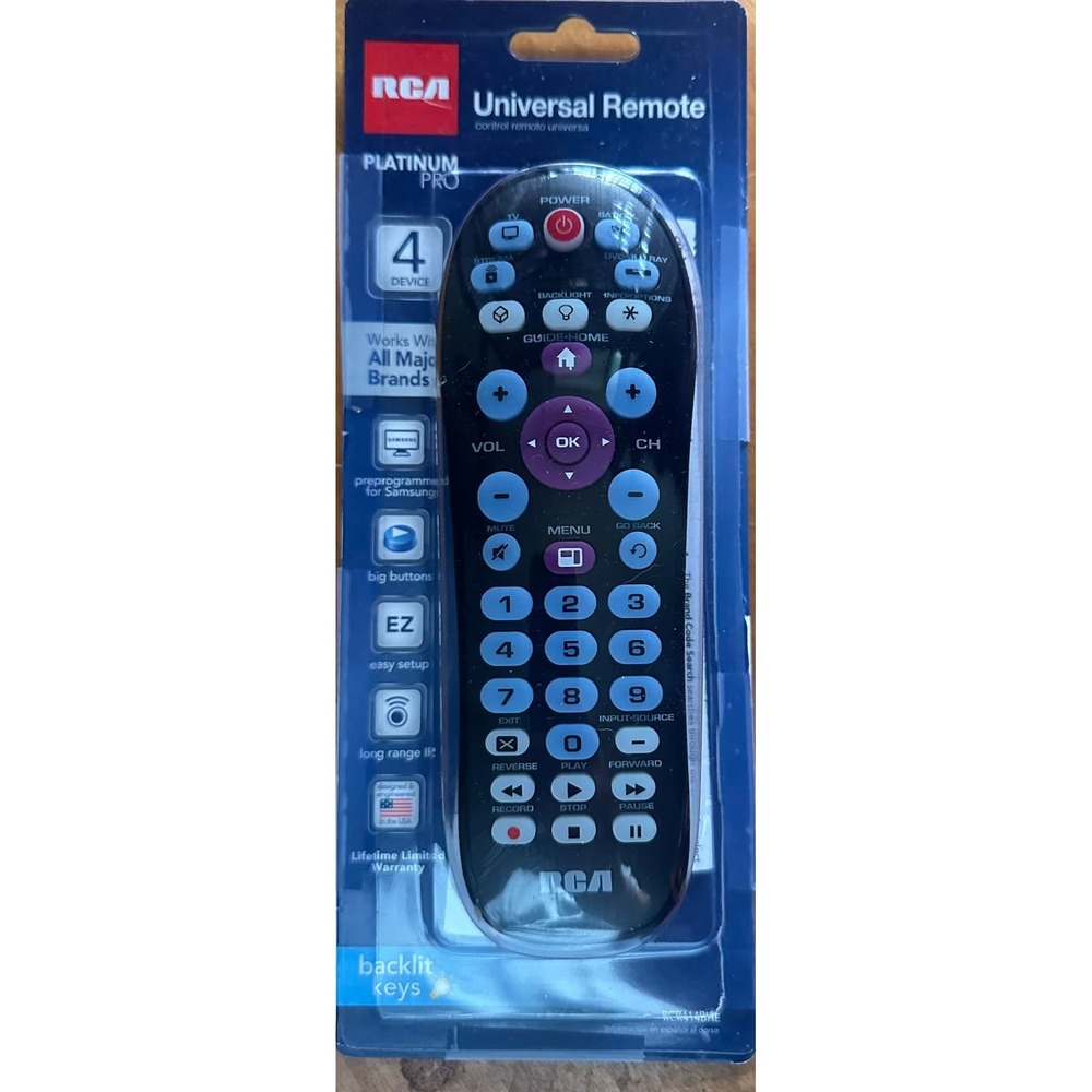 RCA Universal Remote Platinum Pro